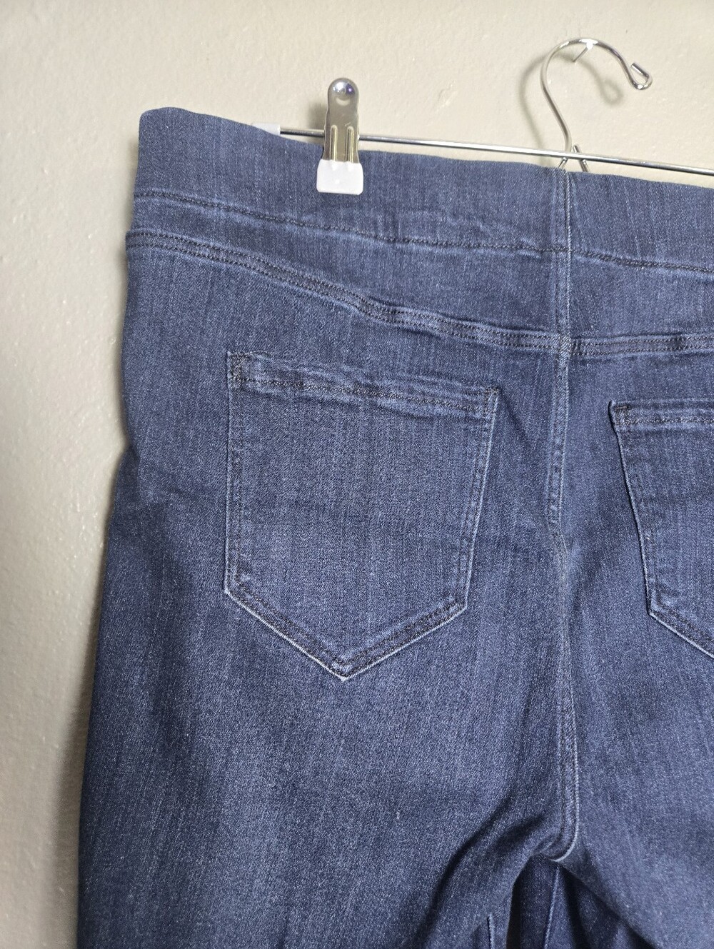 Liverpool Dark Wash Pull On Jeans Style The Crop Size 12/31 - Picture 8 of 16